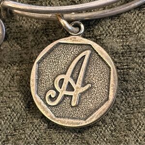 Alex and Ani  Initial 'A' Charm Bracelet